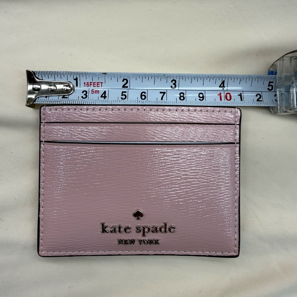 Kate Spade Pink Small Slim Card Holder (NWT) - Picture 4 of 6